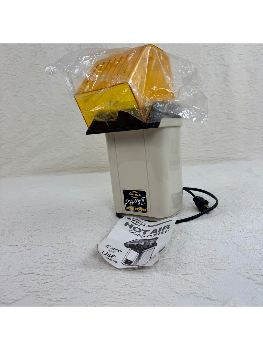 Vintage West Bend Poppery II Hot Air Popcorn Popper New Without Box